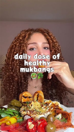 Healthy Mukbang That Makes Me Crave Veggies