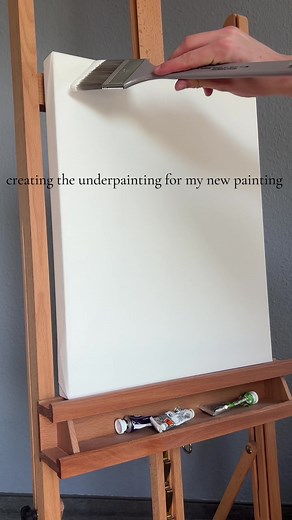Creating the Underpainting for My New Painting