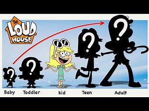 The Loud House Growing Up Compilation | Cartoon Transformation | Cartoon Wow