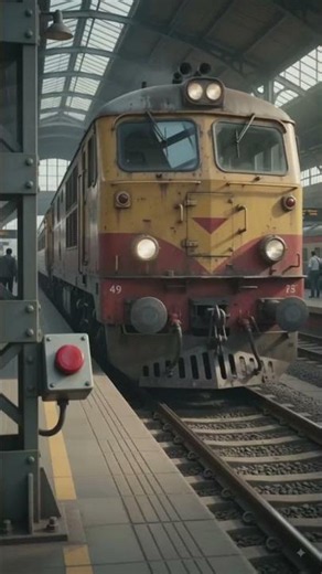😱 General Train vs AC Train | DO NOT PRESS Button! 🔴🚆