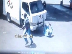 Watch CIT Driver attempt to stop the Criminals | SA Crime Watch