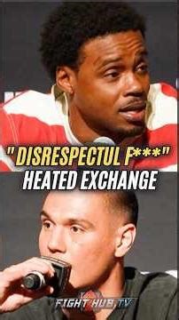 Spence & Tszyu trade HEATED words during press conference!😳