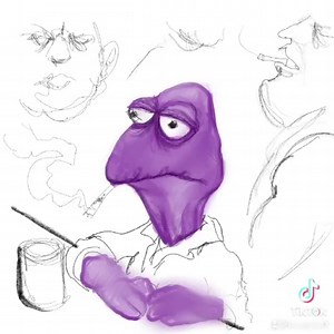 Barfly Randy by the effervescent @b_i_p_s 🥃🪰 #randyfeltface #b_i_p_s #tomwaitsfornoone | Randy Feltface