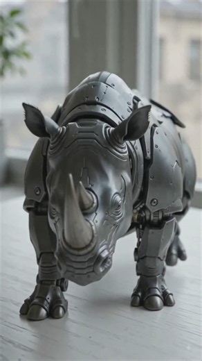 Amazing Satisfying Mechanical transformation of Rahinoceros # Morph Up