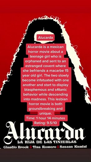 Alucarda is truly one of the best 70’s horror movies ive wateched #horror #horrormovie #horrortok #alucarda