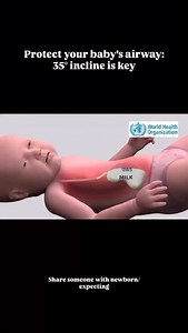 Reclined position after giving the feed to a baby is the key to protect baby’s airways. #airways#reclined#babycare #doctor #pediatrics #parenting #patialahospitalmlk | Patiala Hospital