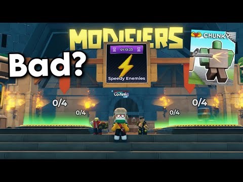 There is already issues with the Challenge Trials and Modifers in TDS