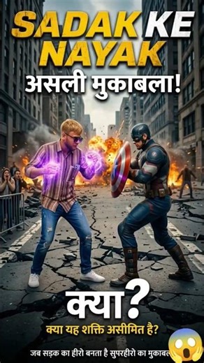 AI Ne Banaya India Ka Marvel Hero?! 🤯 (VS Capt. America)