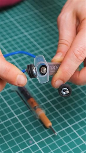 5-Minute Crafts on Instagram: "Built a mini battery-powered spot welder and now the sparks are flying 😎⚡ #diyproject #creativeengineering #techhack"