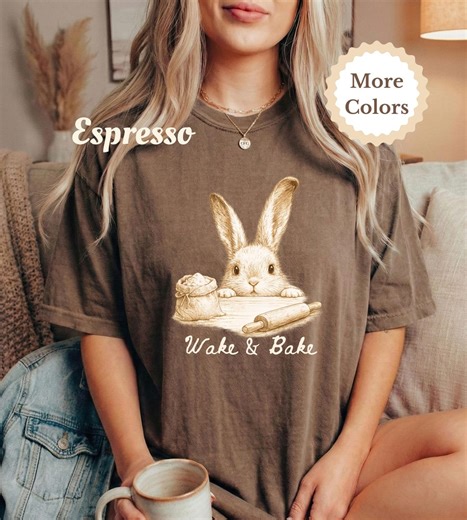 Comfort Colors Bunny Sourdough Shirt Gift for Bread Baker T Shirt Cottagecore Gifts Bunny Tee Gift for Bread Lover Tshirt Sourdough Gifts - Etsy