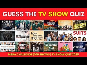 Guess the TV Show by Scene, Theme, Cast & more! 📺🎶 | 100 Shows | TV Show Quiz 2025
