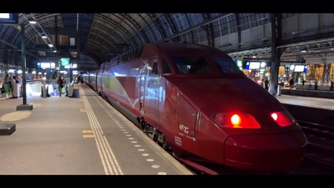 Only in Europe: What premium class looks like on the this high speed train?