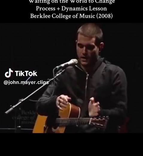 John Mayer's Acoustic Performance of 'Waiting on the World'