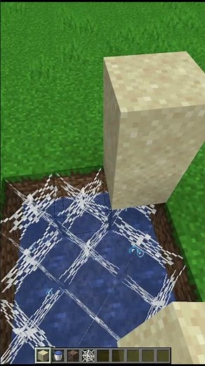 How to make Quicksand in Minecraft #shorts