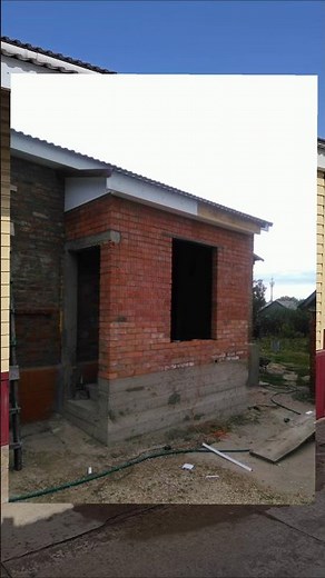 How I made the foundation for an extension (vestibule)