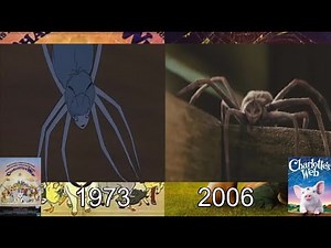 Charlotte's Web ~ Charlotte Dies (COMPARISION) ~ (1973/2006)
