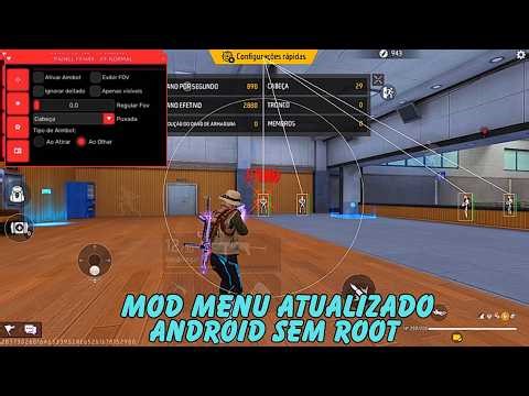 HACK MOD MENU FF GRÁTIS ATUALIZADO 🍓 PAINEL AIMBOT ESP LINE PARA ANDROID E IOS LINK MEDIAFIRE