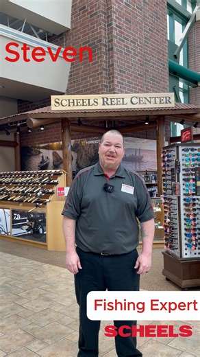 🎣 Fishing season is here, and Steven is ready to help you make it your best one yet! When it comes to fishing, Steven’s your guy. From rods and reels to the perfect lures, he’ll get you set for a season full of great catches! 🐟🔗https://bit.ly/4lGNaVp | Scheels
