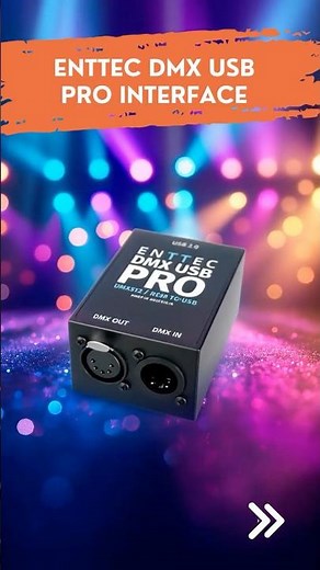 Enttec DMX USB Pro Interface Lichtsteuerung