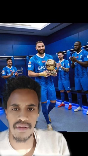 Cristiano Ronaldo protesting Karim Benzema’s Al-Hilal move. | benzema