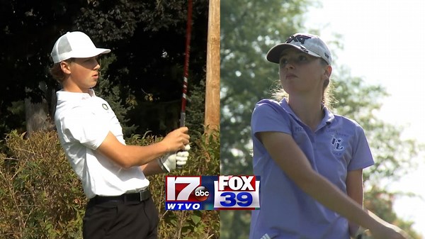 Boylan’s Cole Beto and Rockford Lutheran’s Ella Pieschel claim sectional golf championships