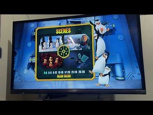 The Penguins of Madagascar 2015 UK DVD Menu Walkthrough
