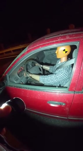 Why Is There a Dummy Driving This Car?