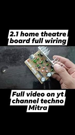 4.1K views · 92 reactions | 2.1 home theatre board full wiring #technomitra #HomeTheater #hometheaterupgrade #hometheatersystem #reelsviralシ #viralreelsシ #reelsfbシ #viralreelsfb #techreels2023 #reelsfypシ #reelsvideo #reelsfb #reelschallenge #wiring #virals #tech #technology | Techno Mitra | Facebook