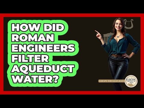 How Did Roman Engineers Filter Aqueduct Water?