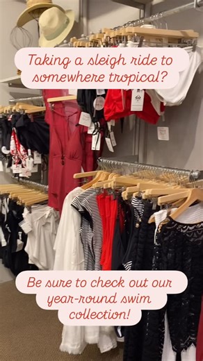 Time Out Clothing on Instagram: "Taking a sleigh ride to somewhere tropical this season? Be sure to check out our year-round swim collection! Shop new styles or mix and match pieces. Explore a range of colors, prints, and plenty of fits. And remember, always check the sale rack for some great styles for a great deal! When it’s time to take a holiday, make it merry and sunny bright at Time Out Clothing!🤩☀️🌴🌺🍹🌊👙🛍️"