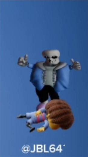 Sans emotes on frisk