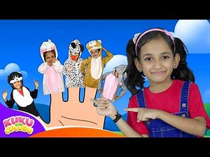 Animal Finger Family & More 🐾🖐️ | 30 Min Fun Kids Songs & Nursery Rhymes – Kuku and Cucudu