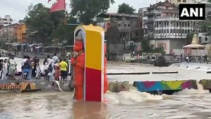 4.2K views · 24 reactions | #Nashik, Maharashtra: As rainfall stops in the city and catchment areas, the water level of Godavari River begins receding gradually | TIMES NOW | Facebook