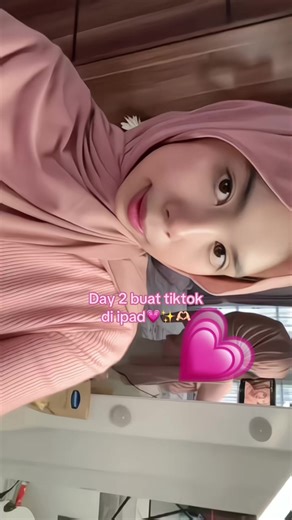hasilnya gimanaa? menurut akuu oke oke aja siiii hehee😋💗✨#ipada16 #ipadpink #ipadpink #ipad #day2