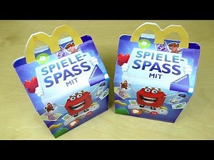 Happy Meal Fun Games with Beavers and Astronauts