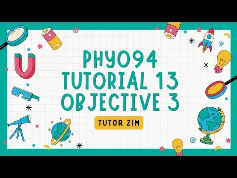 PHY094 | Physics Tutorial 13 Objective 3 Solutions | Part 3 | Asasi UiTM
