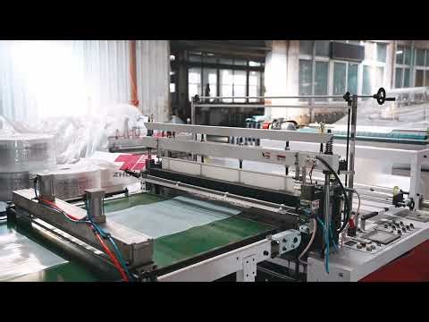 Single-Lane Tension-Free Cold Cut Machine Test: Front Hot Knife, No Stretch, Strong Seals!