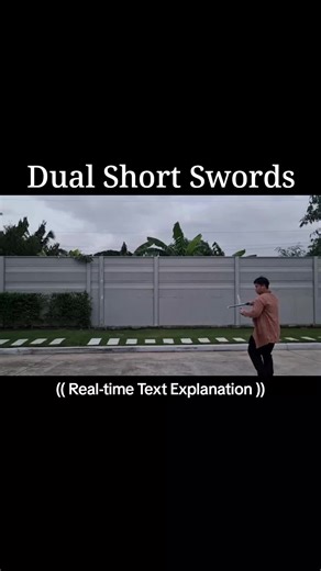 Dual Short Swords Fighting Techniques and Drills