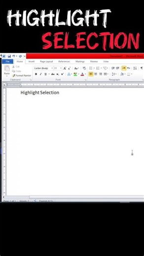 Computer 💻 Shortcut Key for Highlight Text