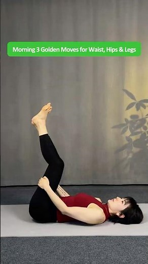 3 Golden Bed Moves to Strengthen Your Waist, Hips & Legs Before Getting Up
