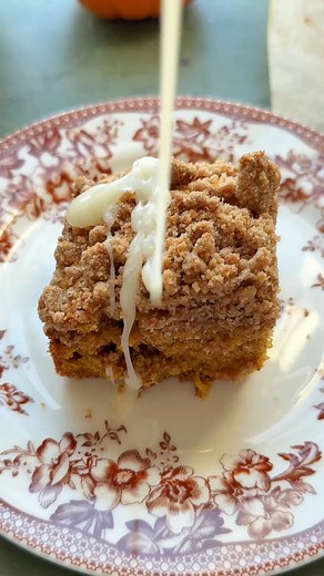 739K views · 4.3K reactions | This Pumpkin Streusel Coffee Cake is...