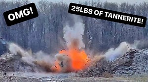 25LBS Tannerite vs. Washing Machine; EXPLOSIVE SHOWDOWN!