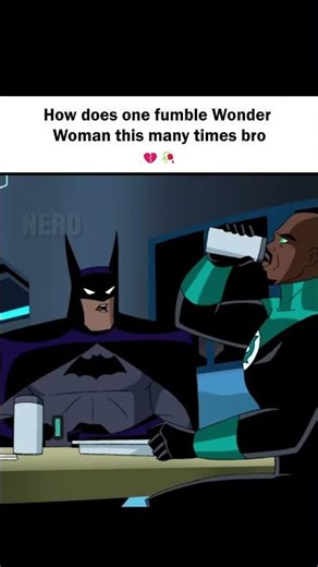 Batman... stop fumbling Wonder Woman please 😭🙏