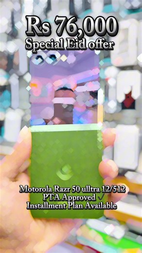 Unlock the Eid Special: Motorola Razr 50 Ultra for Rs 76,000