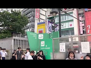 In Japan, you only smoke in the smoking area, even outdoor!