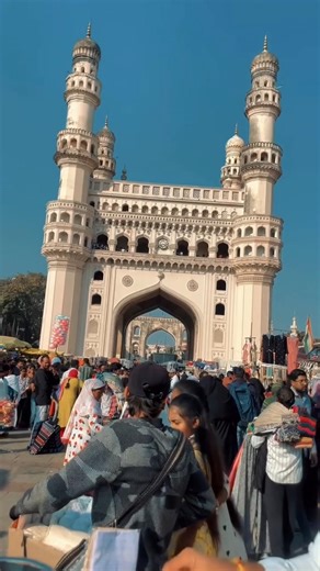 🙎Charminar Night View 2026 🌙 | Hyderabad Famous Place Vlog|Charminar First Time Visit#shorts