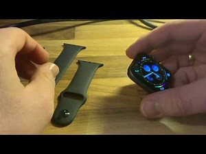 Apple Watch Series 4 (GPS, 44mm) - Space Gray with Black Sport Band unboxing and instructions