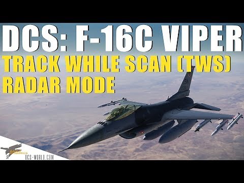 DCS: F-16C Viper - Track While Scan (TWS) Radar Mode
