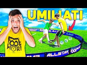 GIOVANI CALCIATORI ci UMILIANO a CALCIO nell'Arena!! Footwork Italia