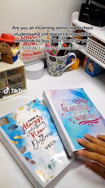 Cattleya Notebook Binder for Senior High School Students